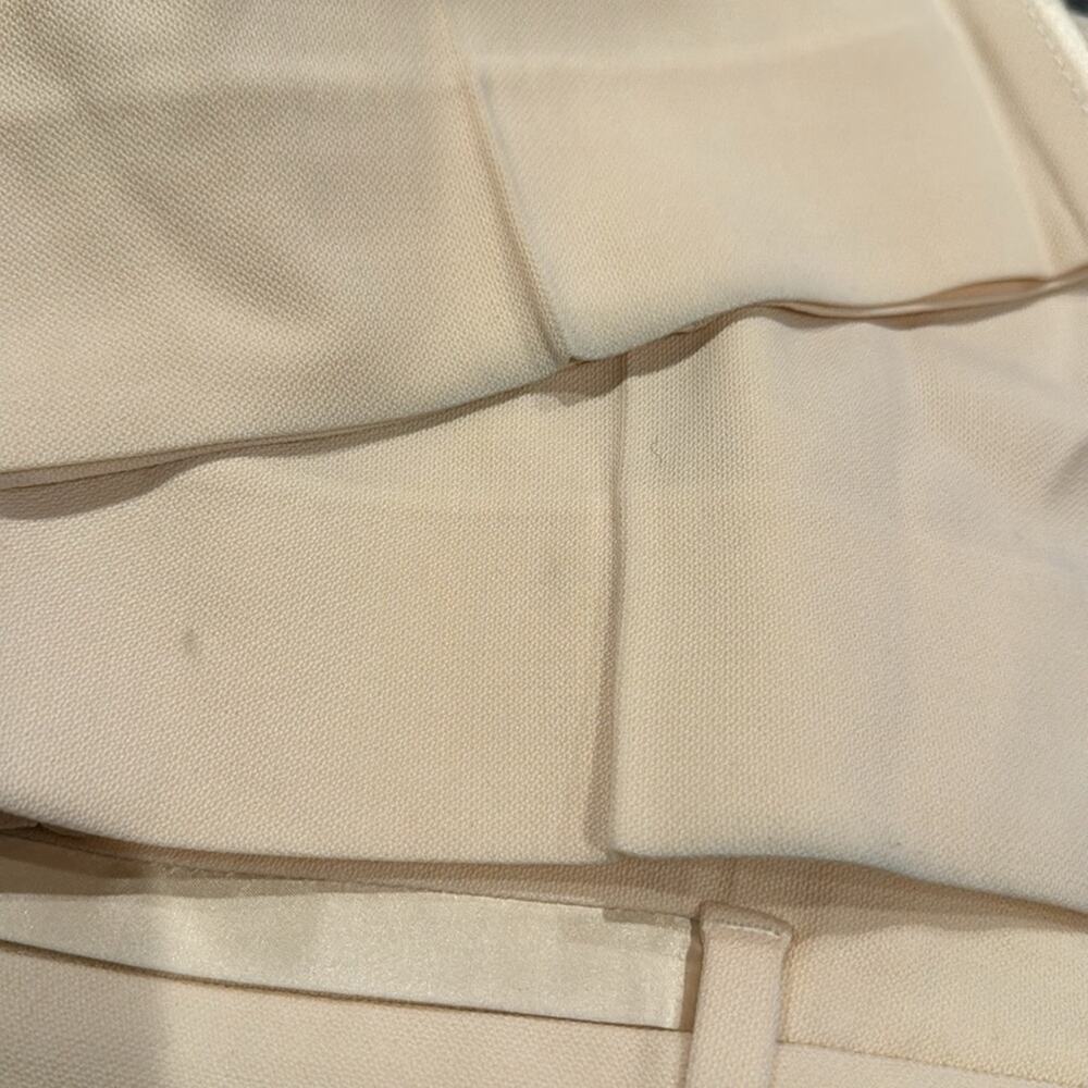 Dolce & Gabanna Cream Satin Trim Tux Stripe Wide Leg Trousers Wool/Silk Size 46‎ - Picture 14 of 14